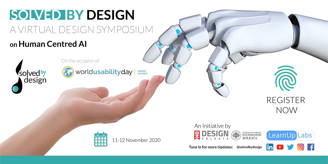 Solved By Design: A Virtual Design Symposium World Usability Day 2020 | Human Centred Al