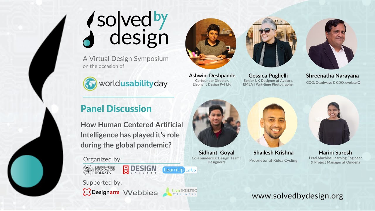 Panel Discussion | Solved By Design | World Usability Day 2020